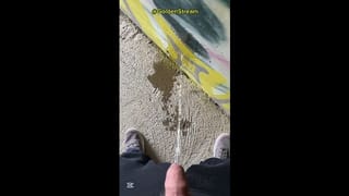 Public Teen Hand Free Pissing on Wall 😳 - Pornhub Gay