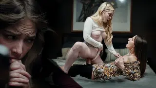 Haley Spades gives Amirah Adara a Sloppy Blowjob then Rides her Big FUTA Cock Dry TRAILER
