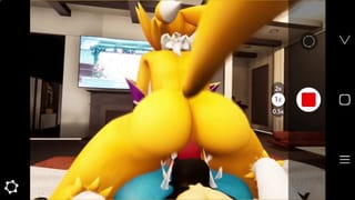 Lucario and Renamon Ship