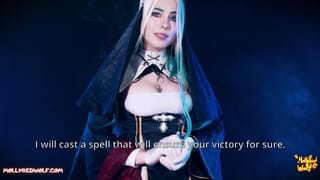 I Lied to Nun and she Discipline me with Pegging. Femdom - MollyRedWolf