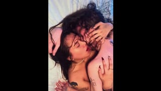 Lesbian Hot Kissing Sex with Tgirl Top (Clip) Mia Thorne and TS Emily Stone Passionate Authentic Real Sex Making out Eye Contact