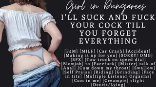 ASMR | MILF makes it up to you after Crashing your Car | Blowjob | Multiple Orgasms | Creampie
