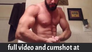 Ripped Sexy Bodybuilder Nude Posing and Stroking Thick Cock - Pornhub Gay