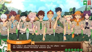 Game: Friends Camp, way 2, Episode 34 - Building in the Camp (Russian Voiceover) - Pornhub Gay