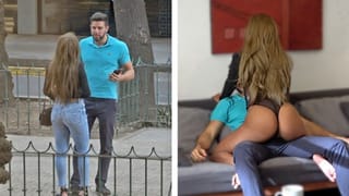 Sexy Venezuelan in Black Thongs Gets Fucked by a Rich Gringo