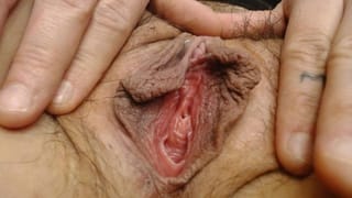 Big Thick Pussy Lips Gaping Pussyhole Closeup