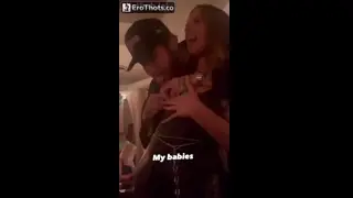 Sky Bri let a random guy lick her nipple on public