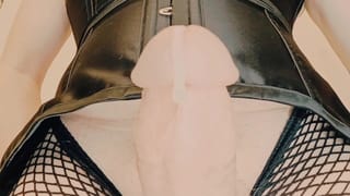 Big Dick Trans Domme Fucks your Throat and Cums on your Face