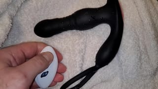 New Male Prostate Vibrator Sextoy gives me Huge Orgasm