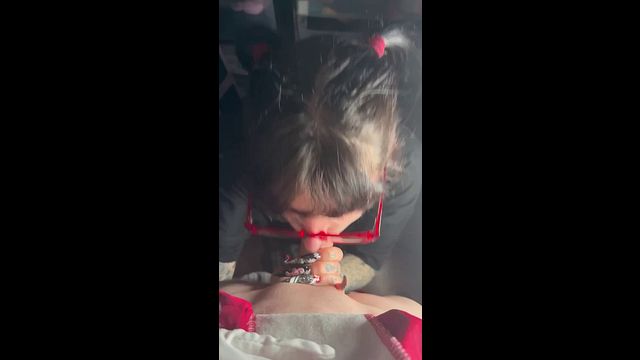 Santa Cums Late… and Delivers something to Suck On!