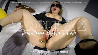 Big Ass Masturbates with Thong on for Fan! - Ft. Paola Stone