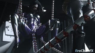 Alita Battle Angel Bound and Fucked by Atomic Heart Machine