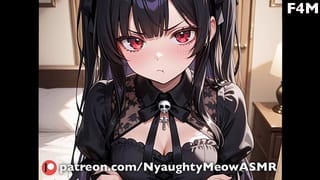 [f4m Roleplay Audio] HUH?! it's not like I WANT to Suck your Cock or Anything.