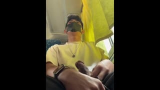 Public Bus Quickie Masturbation