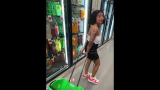 I Helped him with the Grocery Bags and that's how he Paid me