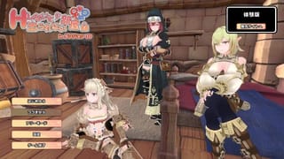 【h Required Exit Room in Dungeon 3D (Demo Version) Live Commentary】3D Anime Eroge that does Erotic things with a Strong and High-pressure Blonde Big Breasts Elf