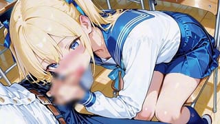 Blonde Japanese Seductress Teasing you