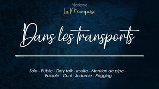 Excite-toi Dans Les Transports, Personne Ne Le Saura [audio Porn Français Solo Frustration]