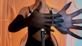 SFW ASMR Silk Gloves Massaging your Head like Heaven