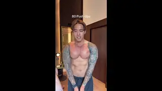 After a 100 Push-ups!