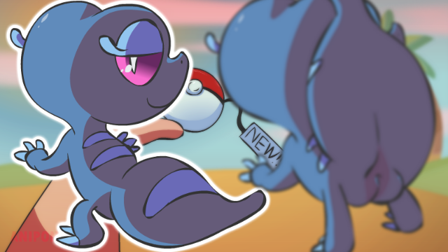 Gecqua is GETTING USED! new Pokemon Hentai Porn