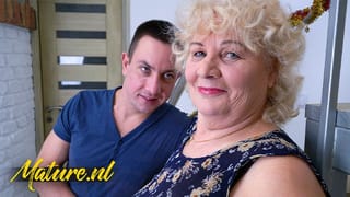 Naughty Granny Likes to Fuck Younger Men in her Free Time