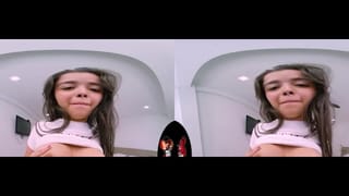 VRLatina - Pretty Latin Teen Hard Fuck in her Apartment VR