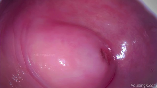 Cervix Throbbing after Orgasm and Heart Beating 4K