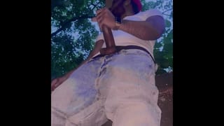 BIG BULLY BUSTING a NUTT OUTSIDE