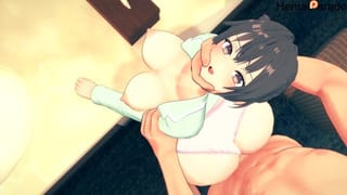 Yuki Suou taking Morning Backshots Hentai Roshidere Uncensored