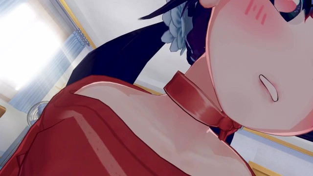 MiSide ASMR VR Roleplay ❤️ Crazy Cutie Mita comes into your World ~ POV - LEWD - Ear Licks