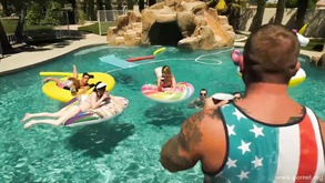 TRANS POOL PARTY - LENA KELLY, JANELLE FENNEC, CASEY KISSES, NATALIE MARS