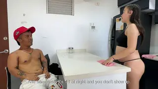 My Horny Girlfriend gives me some Delicious Massages in Exchange for Putting my Huge Penis in Her.